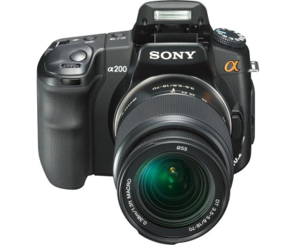 Aparat Sony DSLR-A200K + obiektyw 18-70